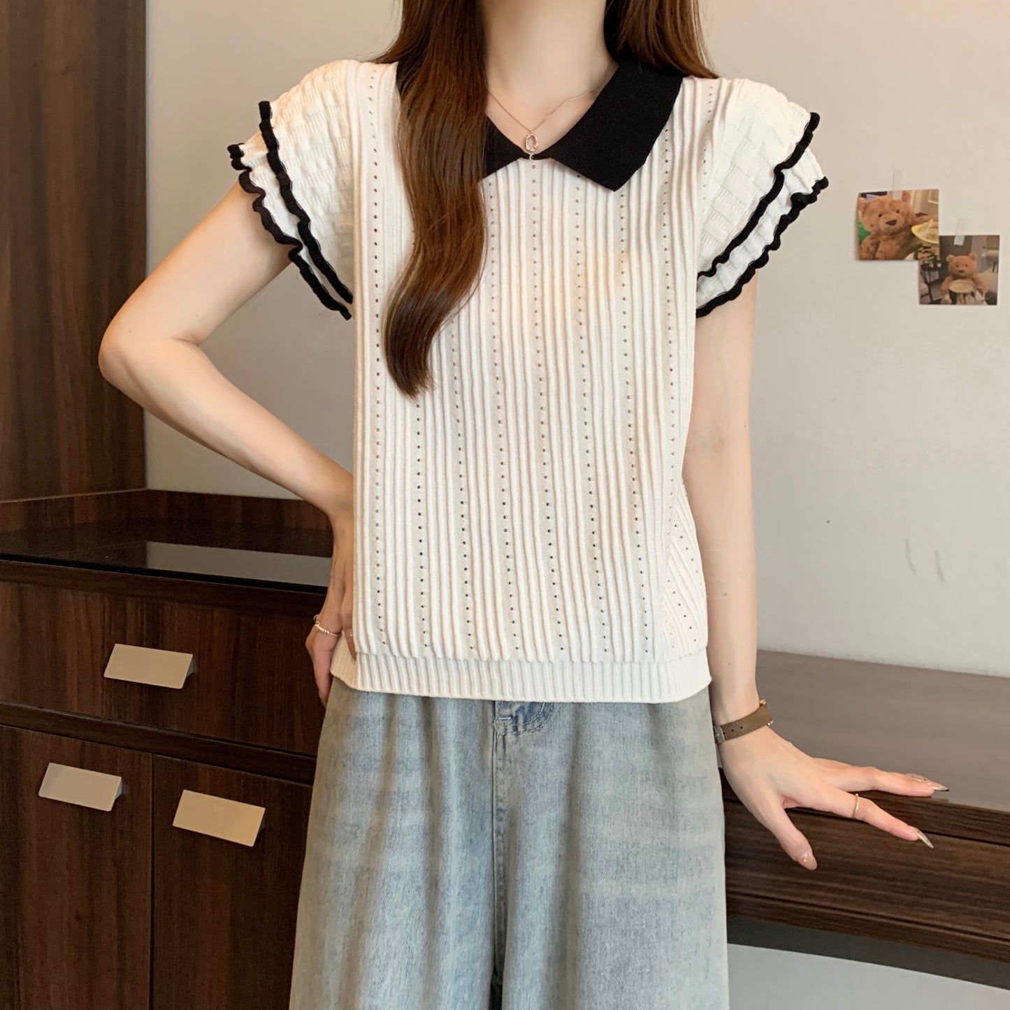【tops】ドールカラーTシャツG22069