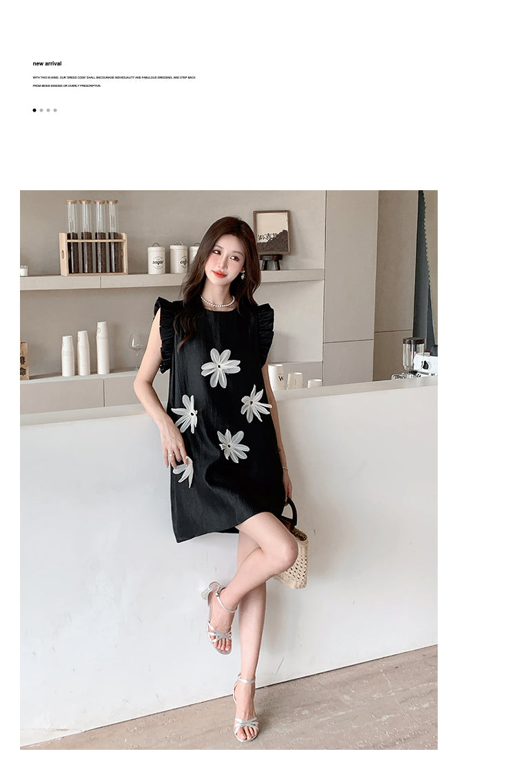 【dress】フレンチスリーブデートワンピースG22109