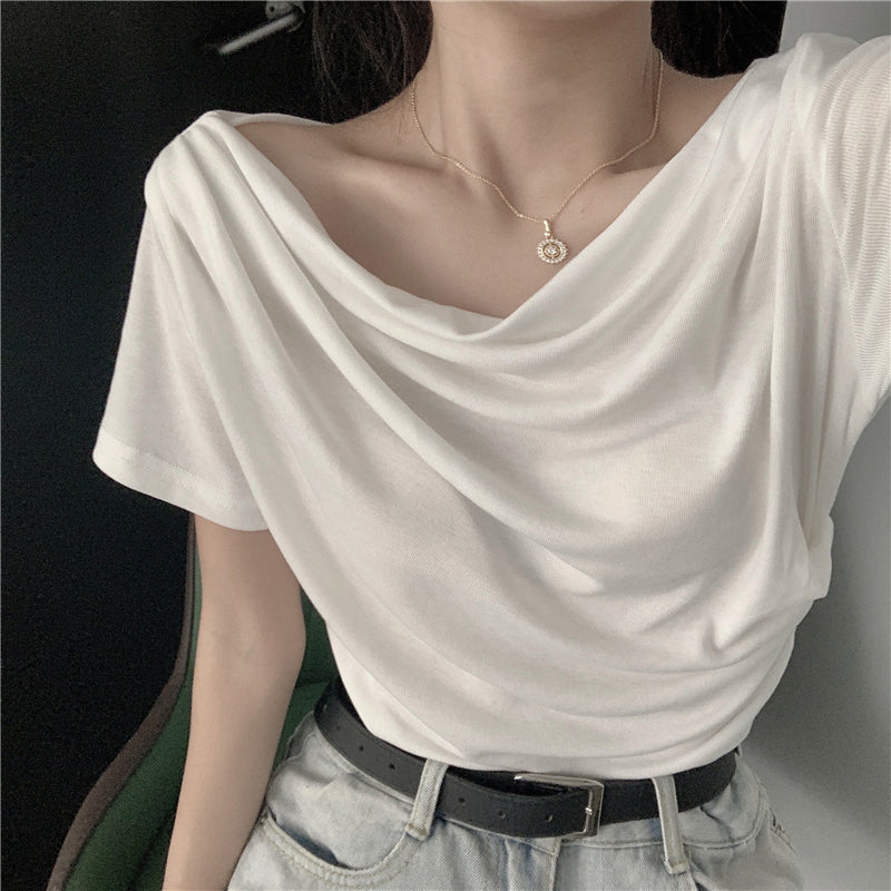 【tops】オフショルダーTシャツG22124