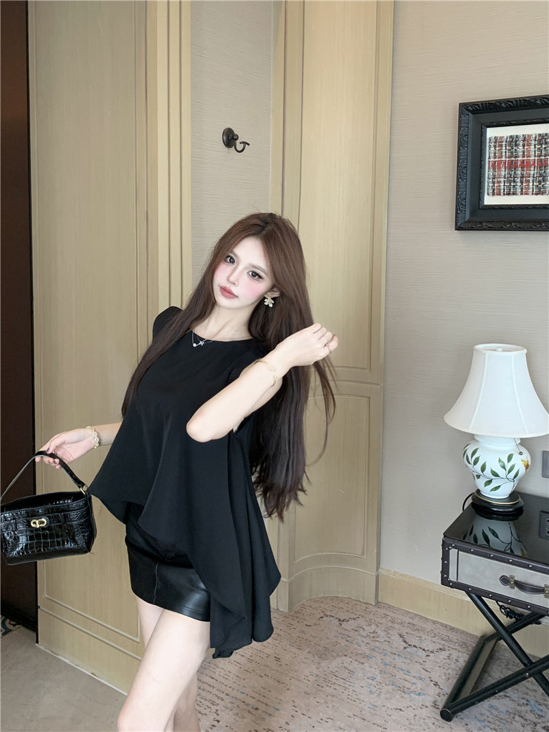【tops】シフォンイレギュラータンクトップG22129