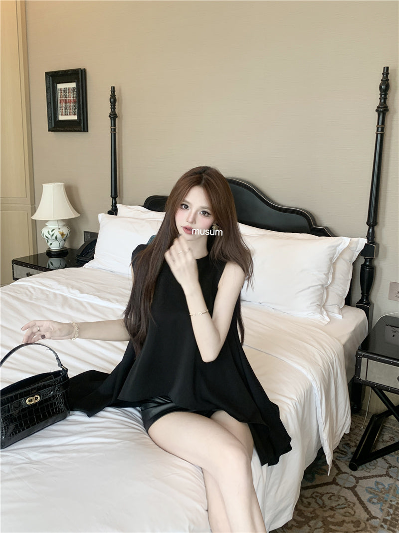 【tops】シフォンイレギュラータンクトップG22129