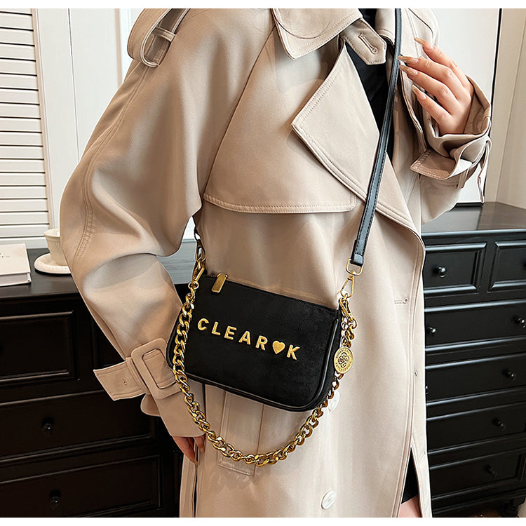 【小物】ジッパーショルダーバッグG22223