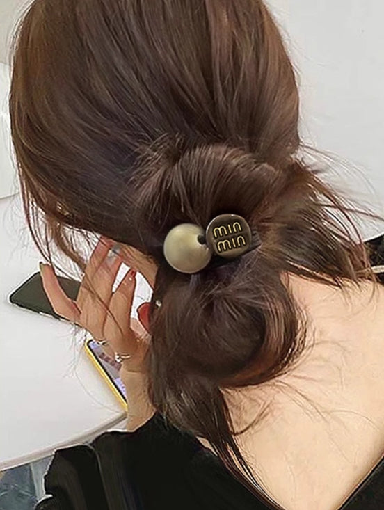 【小物】4色パールシュシュヘアゴムG22253