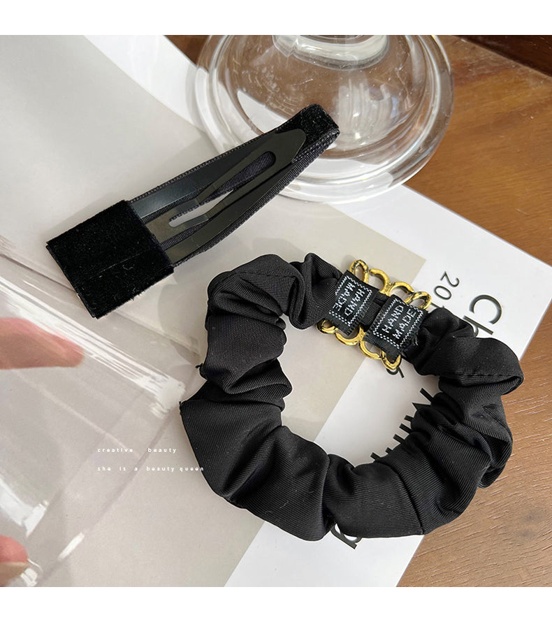 【小物】ヘアクリップ+ヘアゴム2点セットG22254