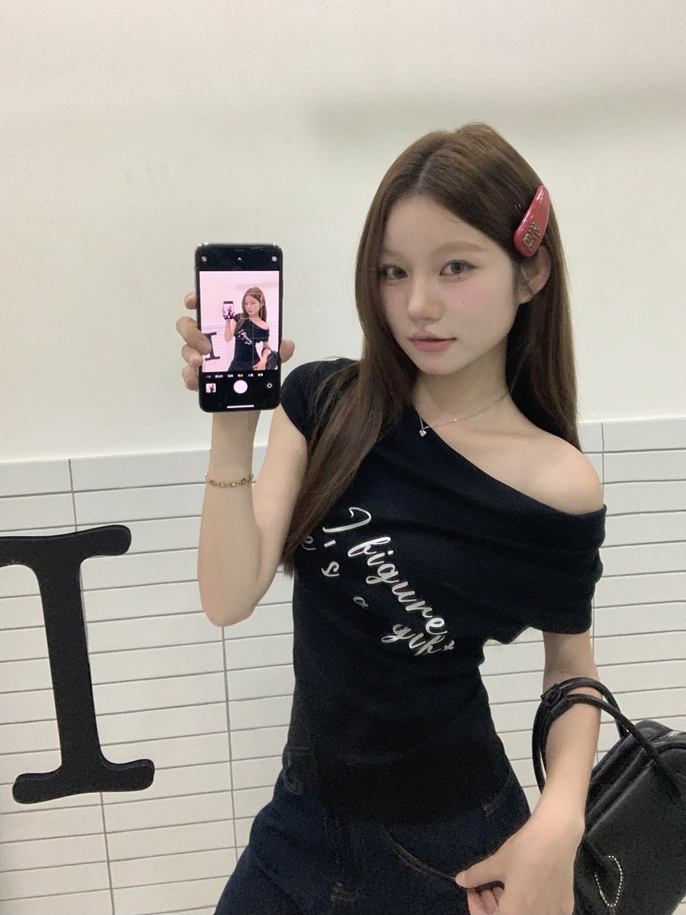 【tops】オフショルダーTシャツG22294