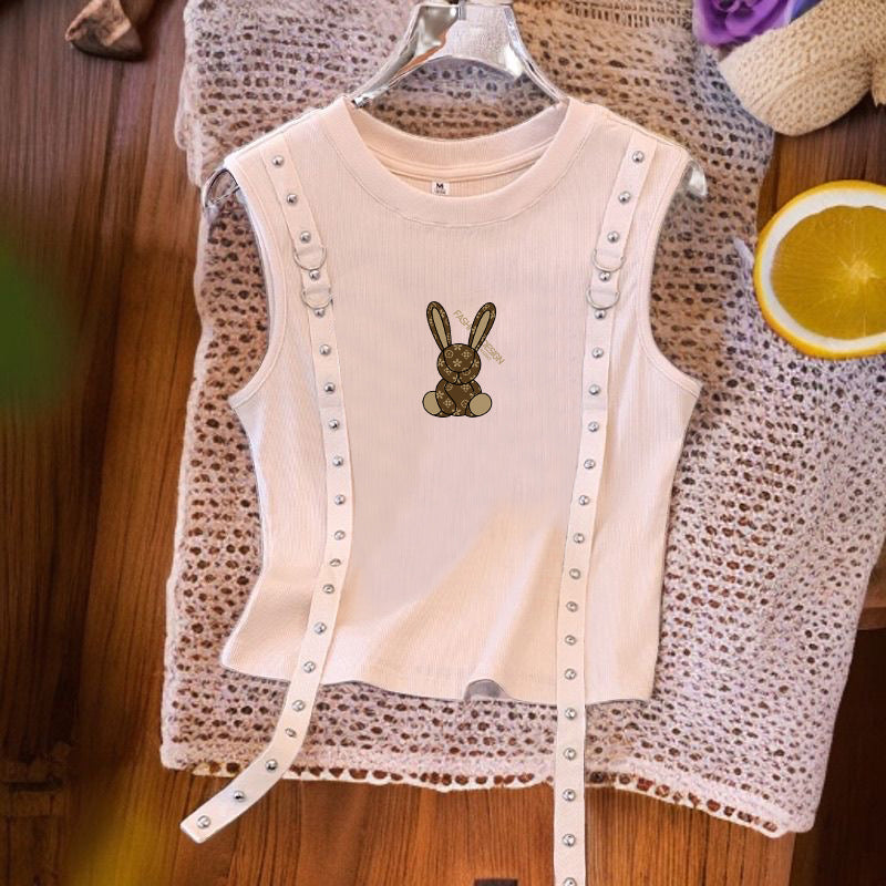 【tops】ノースリーブTシャツG22297