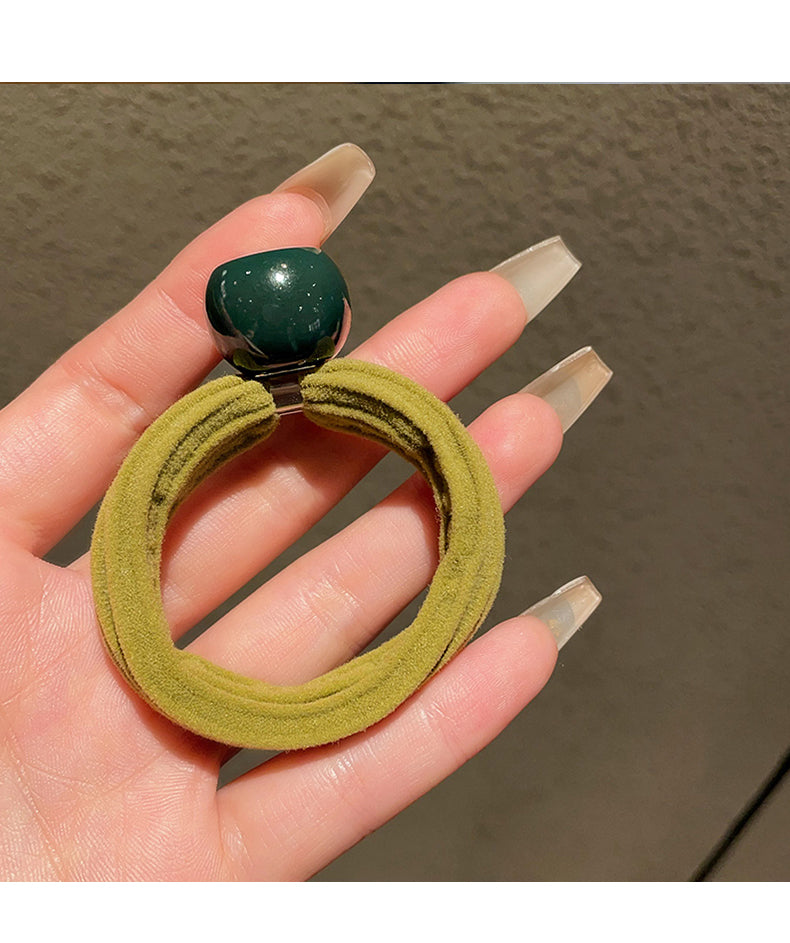 【小物】5色シュシュヘアゴムG22310