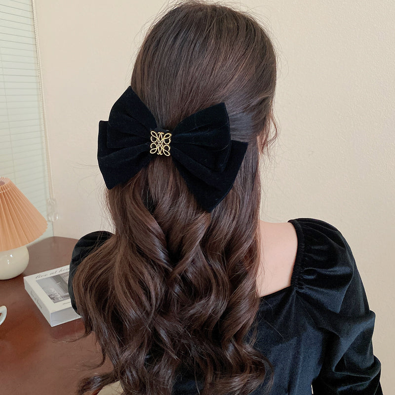 【小物】リボンヘアクリップアクセサリーG22314