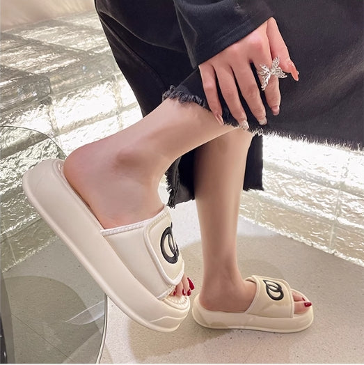 【shoes】2色厚底サンダルスリッパG22353