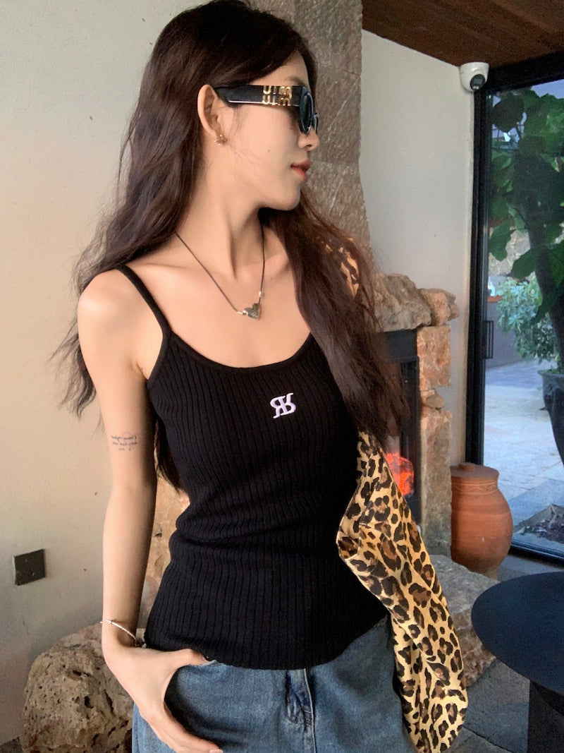 【tops】ニットキャミソールG22362