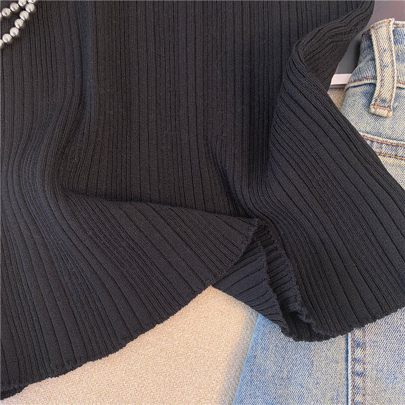 【tops】ノースリーブニットキャミソールG22367