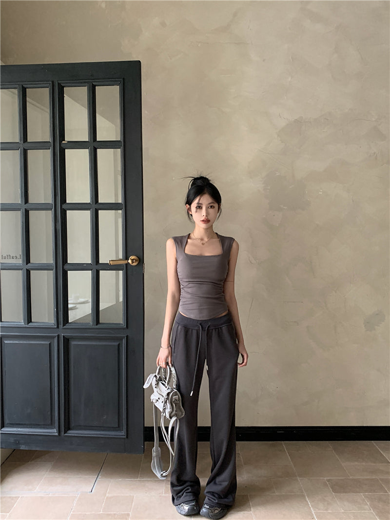 【tops】無地ノースリーブタンクトップG22377