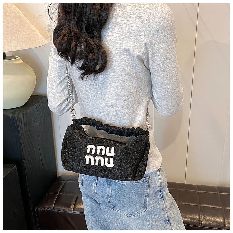 【小物】2色ジッパーハンドバッグG22380