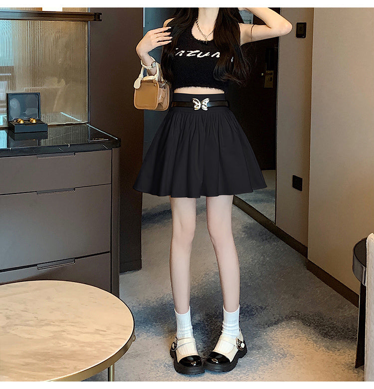 【bottoms】AラインスカートG22390