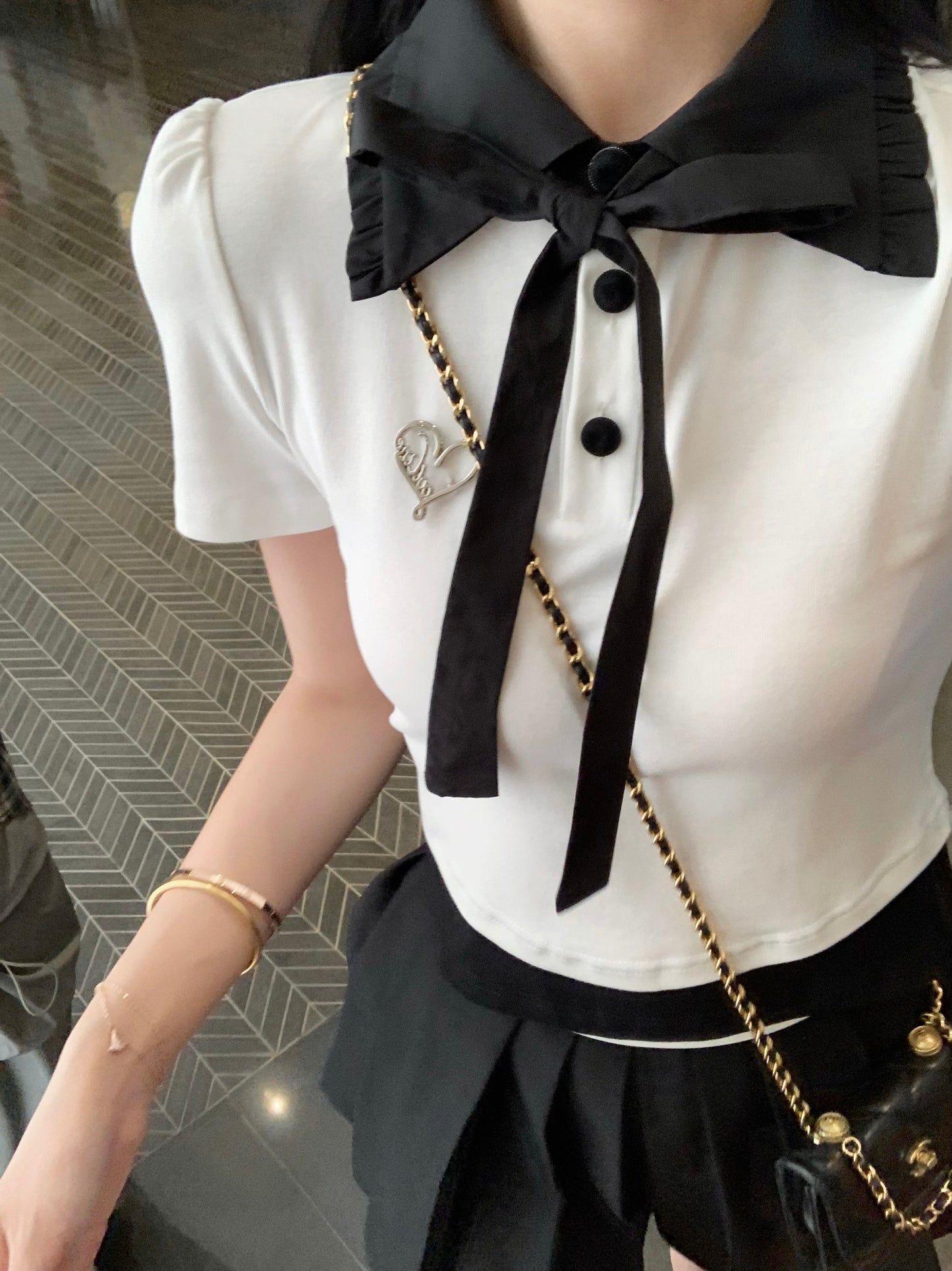 【tops】ドールカラーTシャツトップスG22423