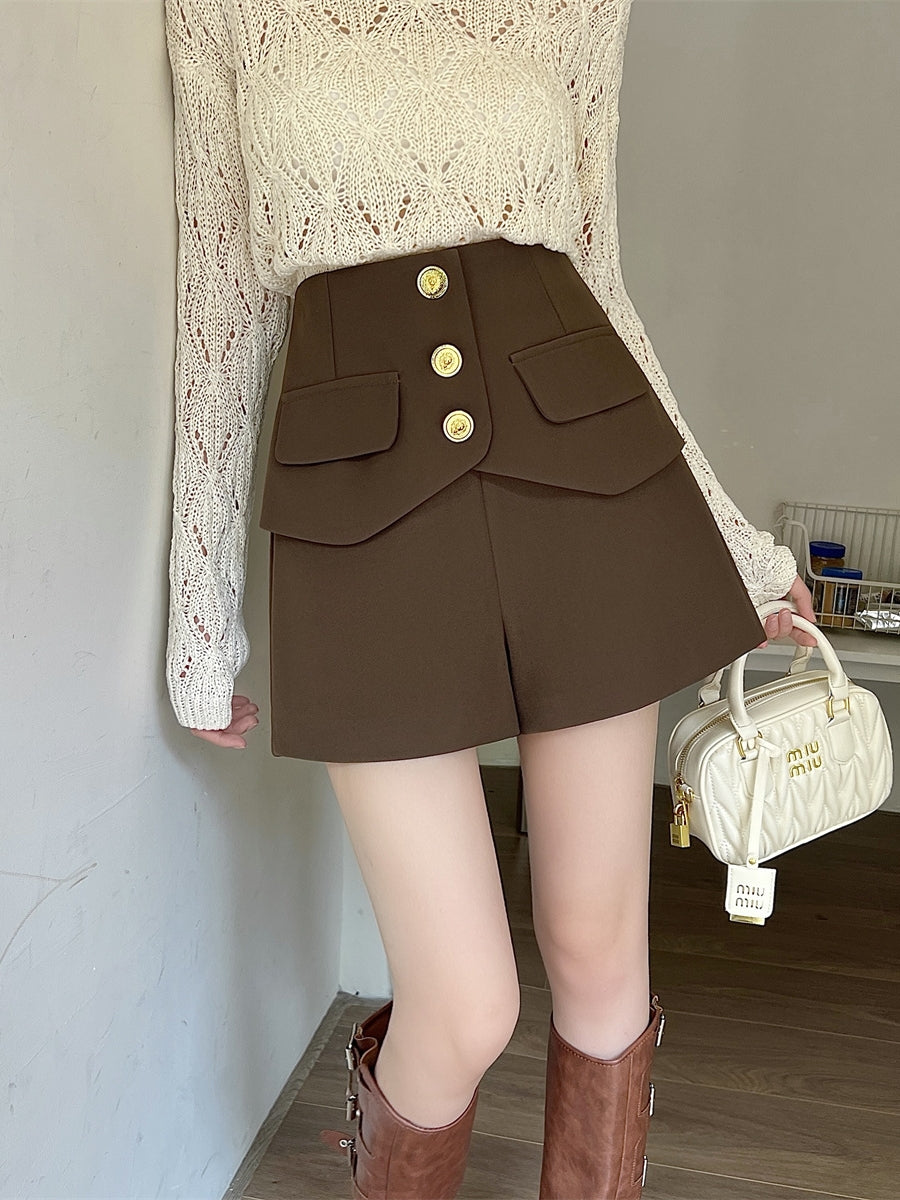 【bottoms】スーツショートパンツG22473