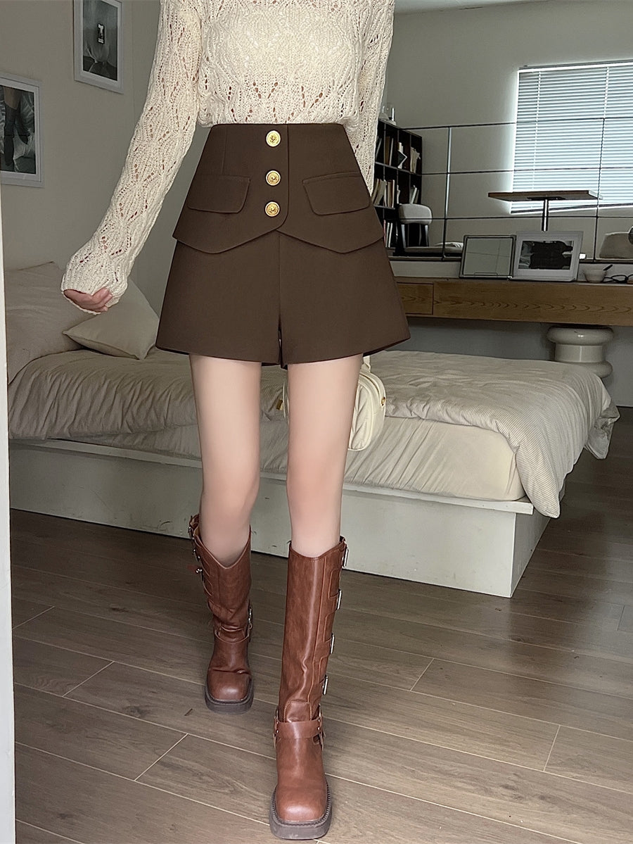 【bottoms】スーツショートパンツG22473