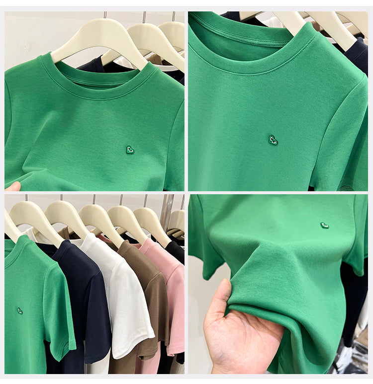 【tops】無地半袖TシャツG22495