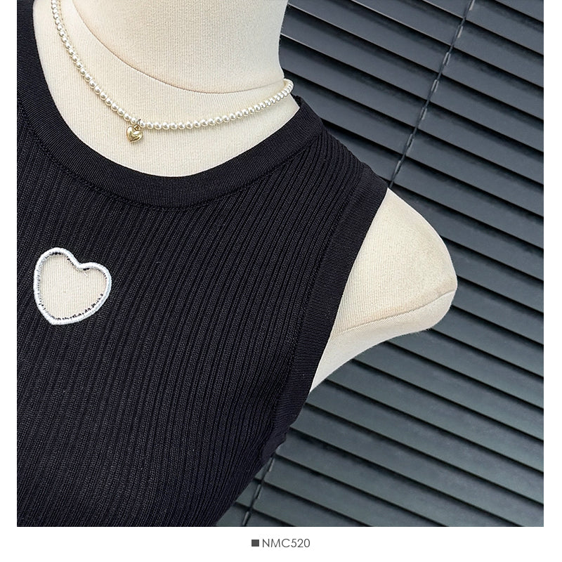 【tops】ノースリーブフリルタンクトップG22506