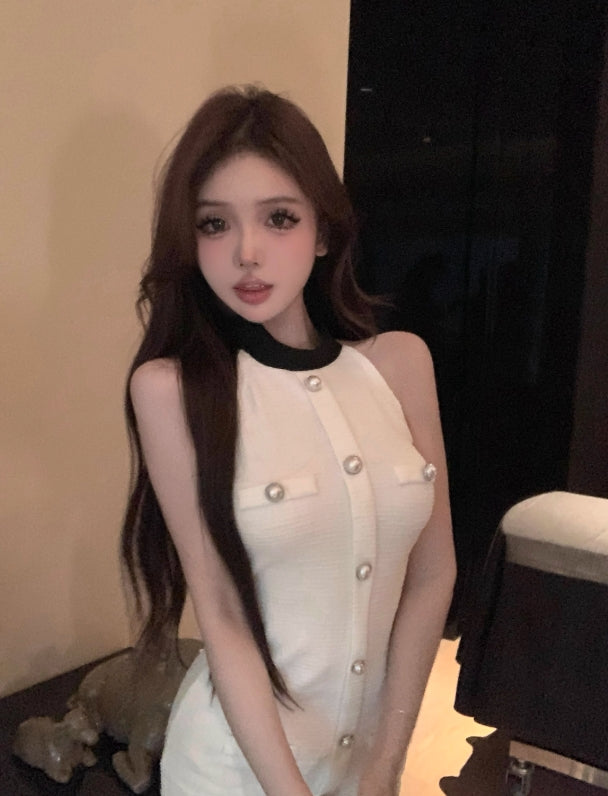 【dress】ホルターネックワデートンピースG22513