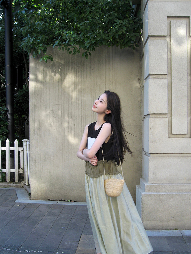 【dress】ノースリーブデートワンピースG22515