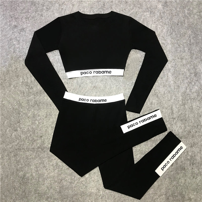 【set】長袖トップス+パンツ2点セットG22542