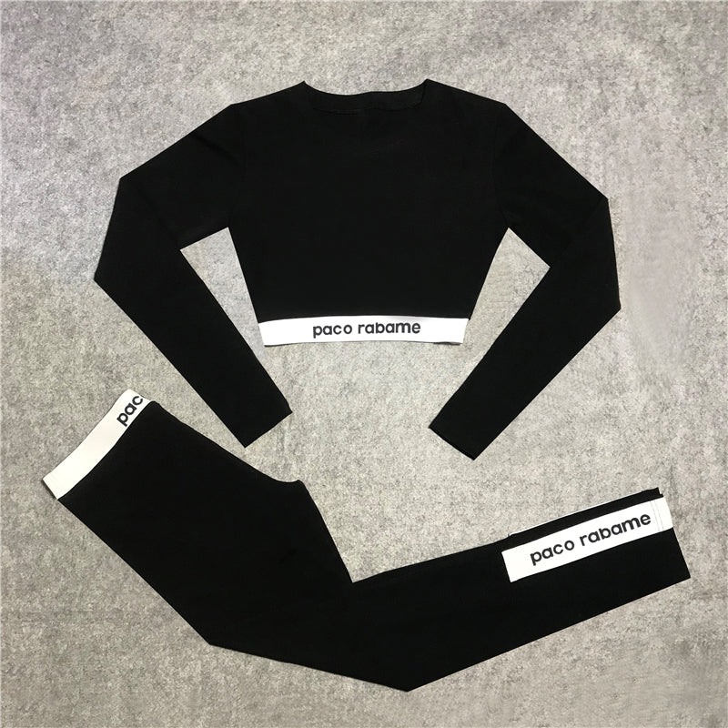 【set】長袖トップス+パンツ2点セットG22542