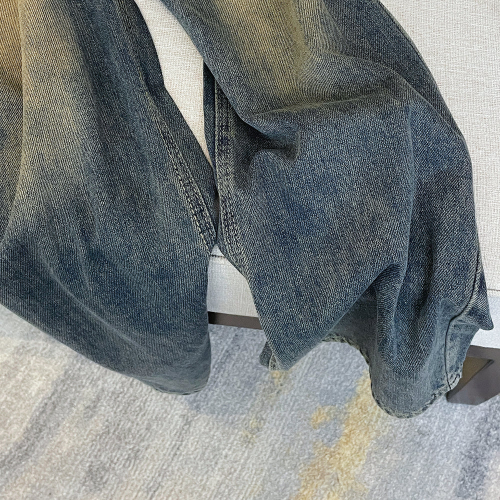 【bottoms】デニムガウチョパンツG22545