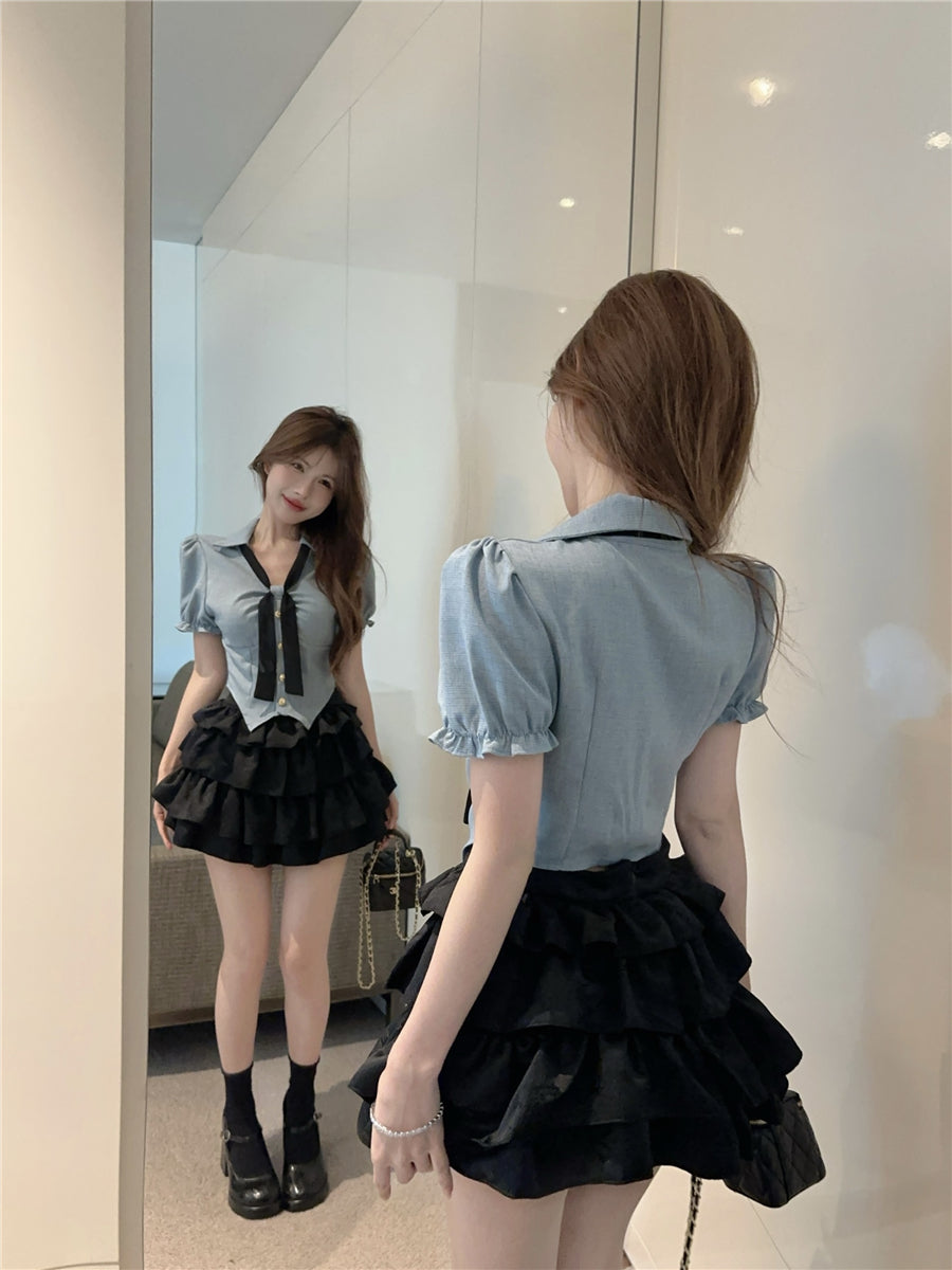 【tops】ファッションブラウスG22562