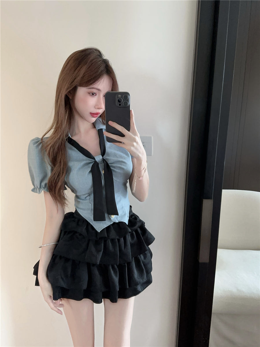 【tops】ファッションブラウスG22562