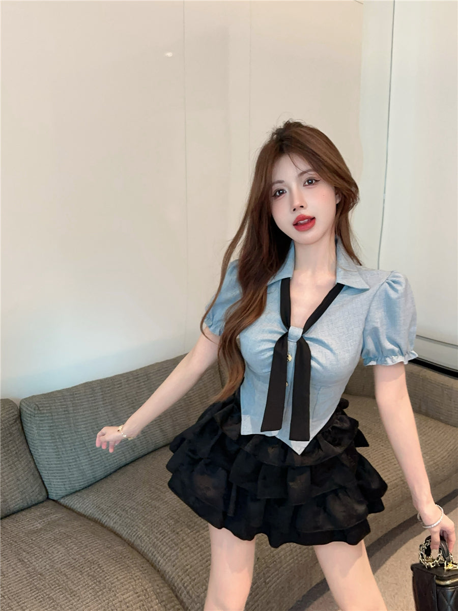 【tops】ファッションブラウスG22562