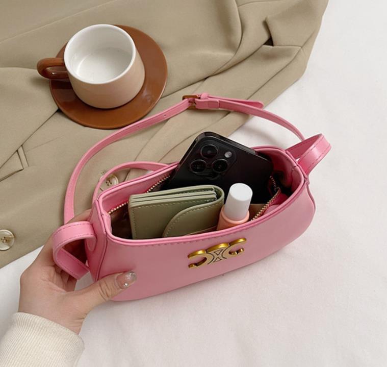 【小物】4色ファッションメッセンジャーバッグF7832