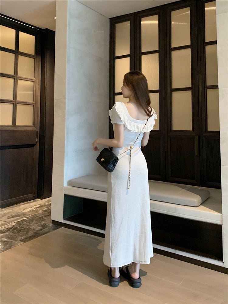 【dress】体型カバーデートワンピースG22569