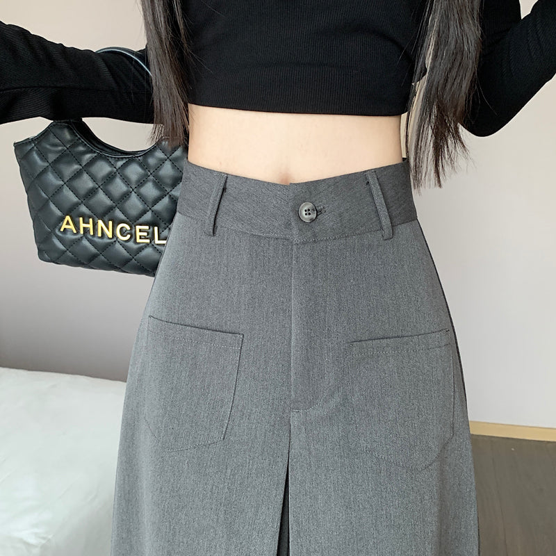 【bottoms】スーツガウチョパンツG22578