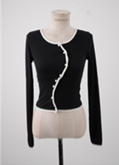 【tops】イレギュラー長袖TシャツG22587