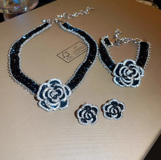 【小物】フラワーピアスアクセサリーG22621