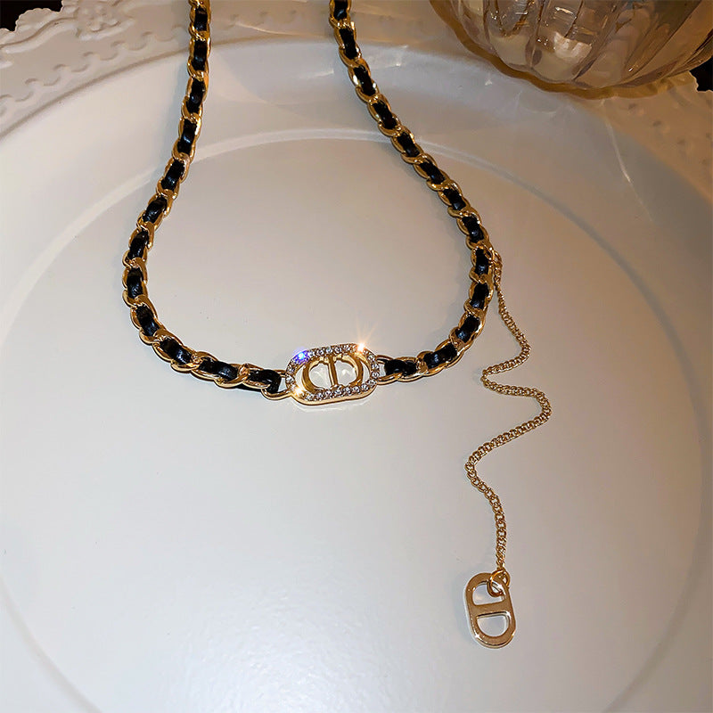 【小物】ダイヤモンドネックレスアクセサリーG22622