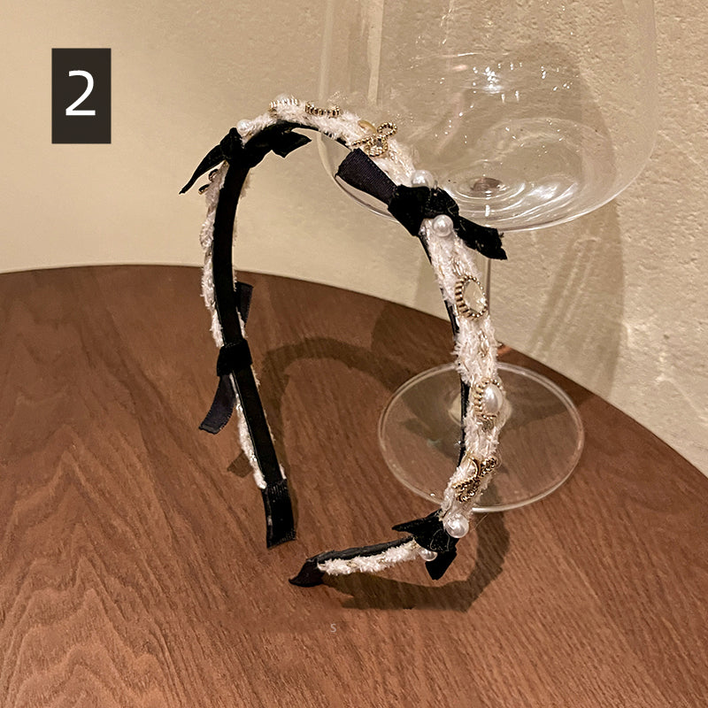 【小物】パールカチューシャヘアアクセサリーG22631