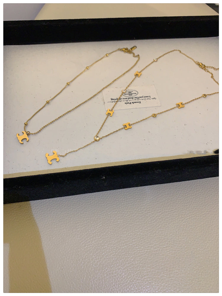 【小物】セットネックレスアクセサリーG22638