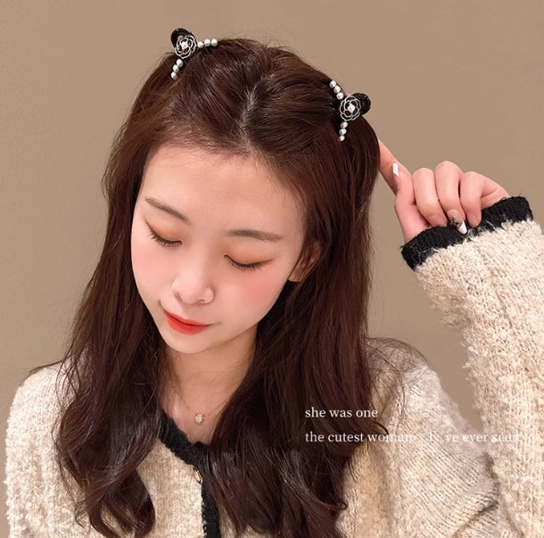 【小物】2色ヘアクリップアクセサリーG22664