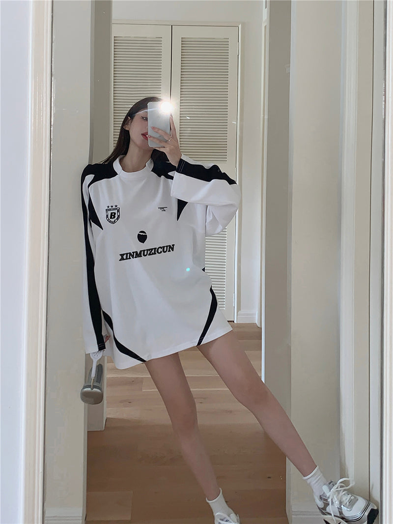 【tops】長袖薄手TシャツトップスG22707
