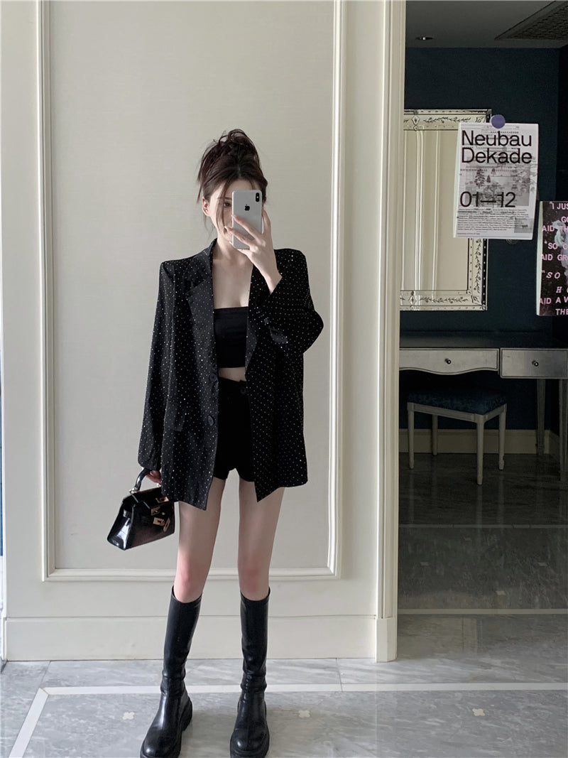 【outer】キラキラスーツアウターG22719