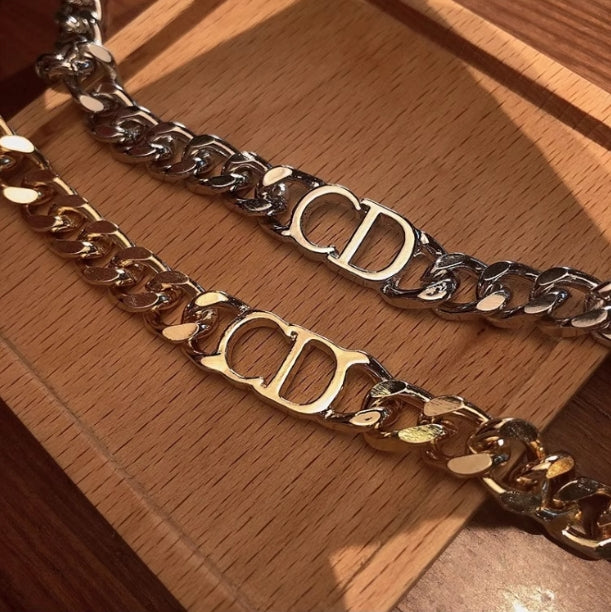 【小物】英字柄ネックレスアクセサリーG22752