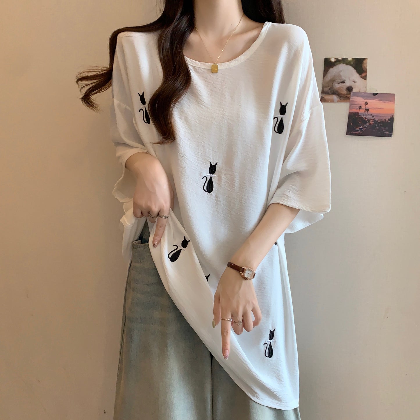 【tops】2色TシャツG22774