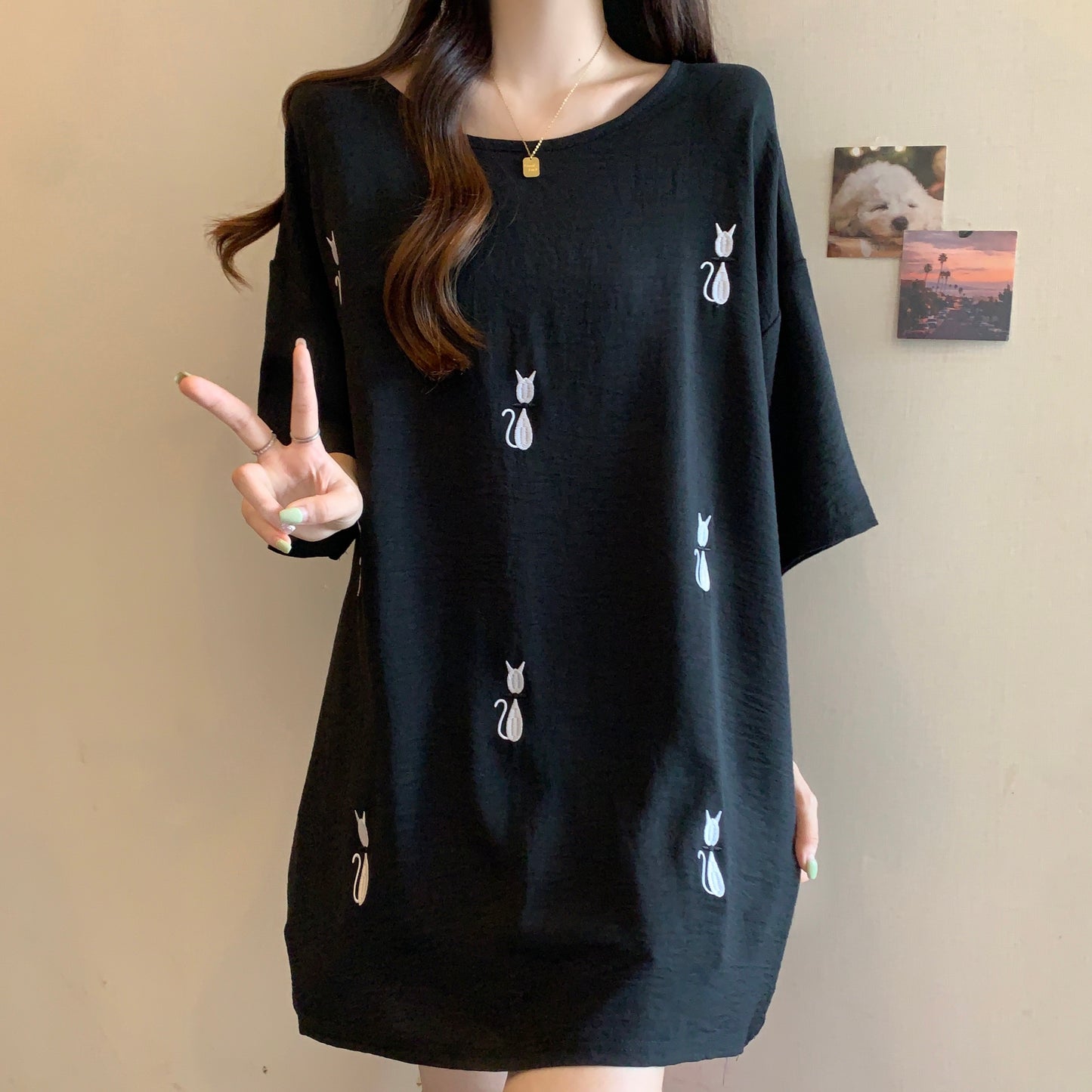 【tops】2色TシャツG22774