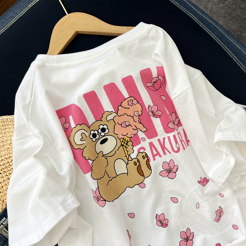 【tops】キャラクターTシャツG22810