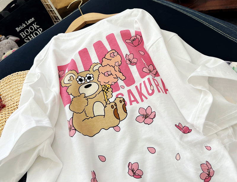 【tops】キャラクターTシャツG22810