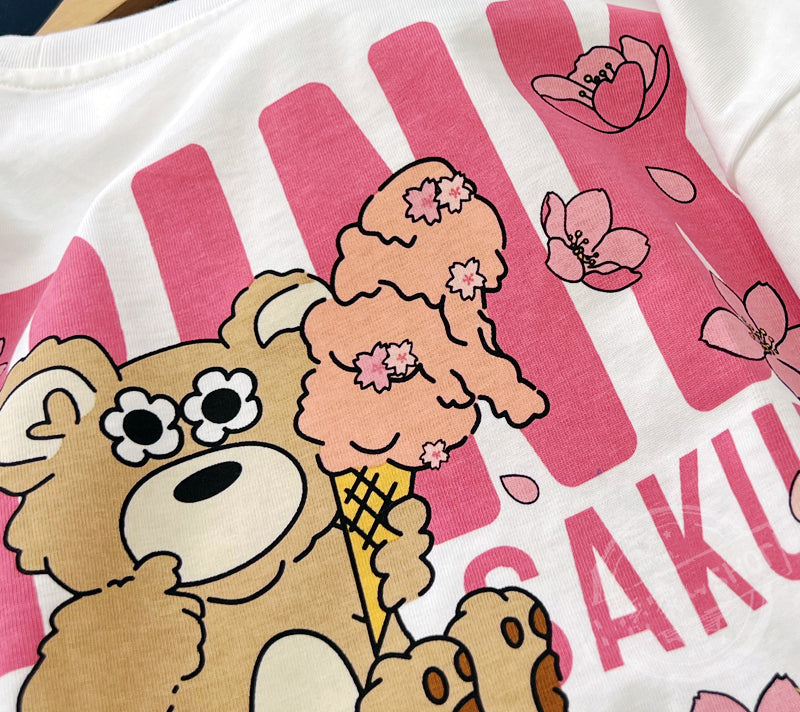 【tops】キャラクターTシャツG22810