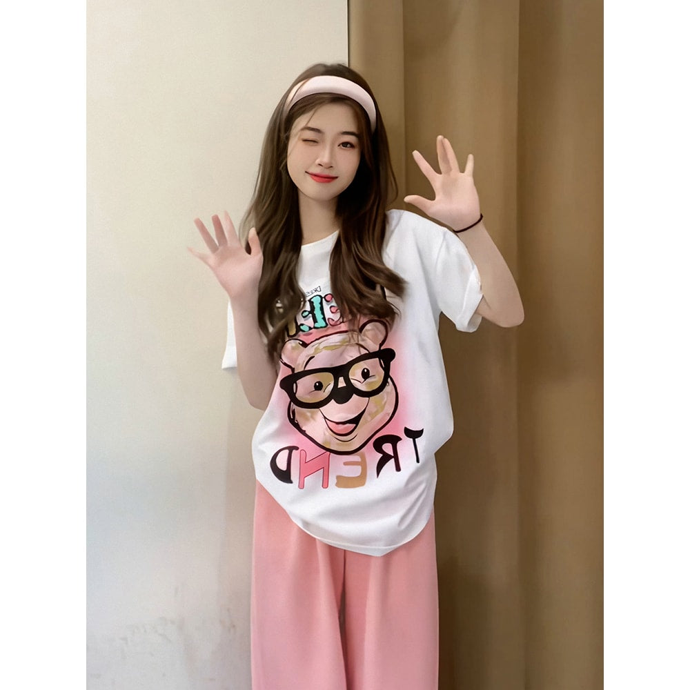 【tops】プリントTシャツG22812