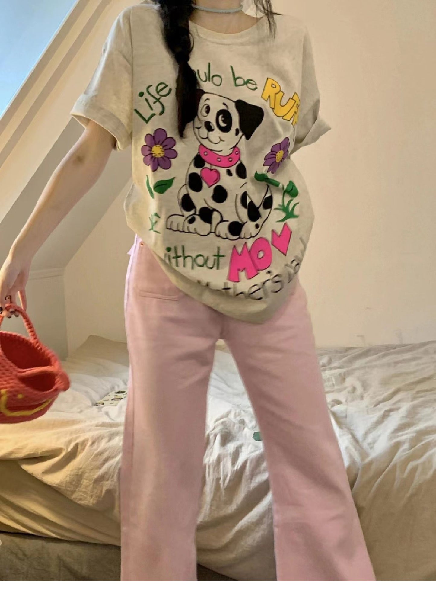 【tops】ラウンドネックTシャツG22814